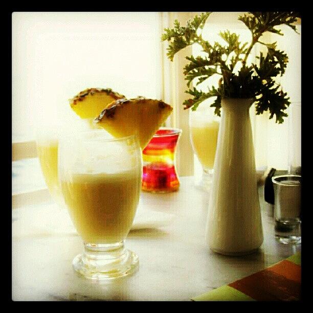 Cocktail Photograph - Its That Time! #pinacolada #rum by Mary Carter
