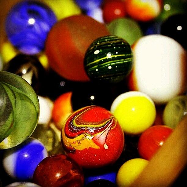 Instagram Photograph - Ive Found The Marbles You Lost #color by Keikei Kelly