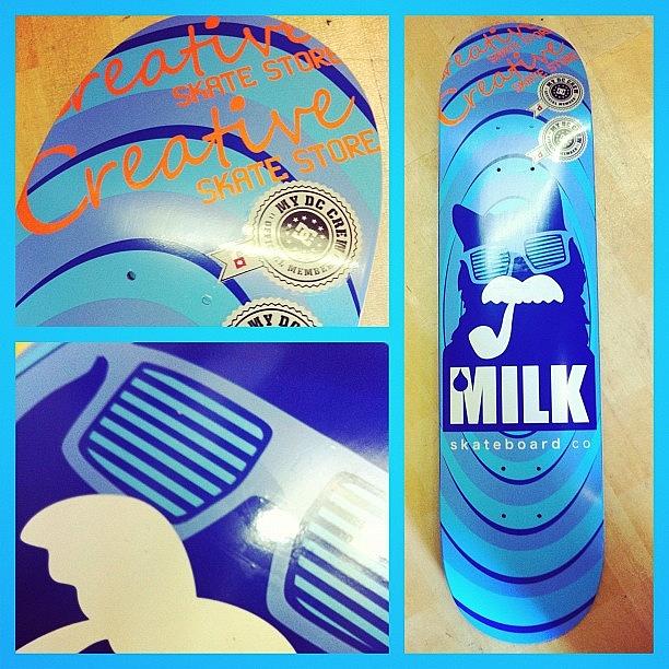 Inverness Photograph - Ive Got My @milkskateboards Deck by Creative Skate Store
