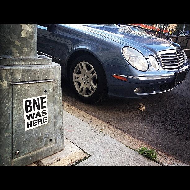 Car Photograph - Ive Seen This #bnewashere  #sticker by Anthony McNally