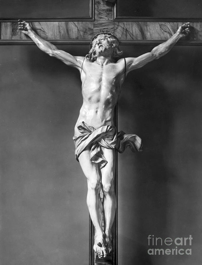 Ivory Crucifix Photograph by Granger Fine Art America