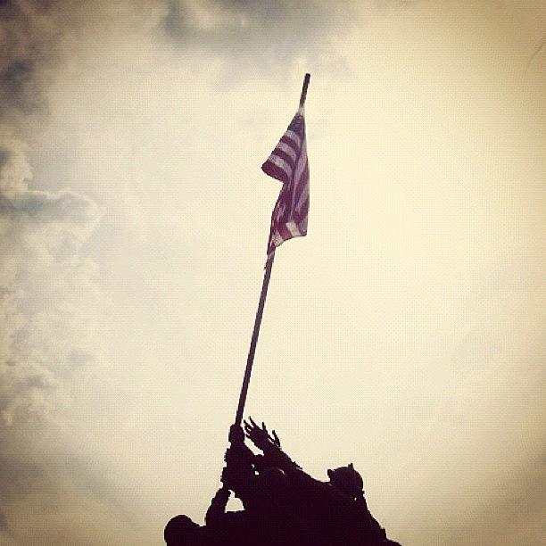 Flag Photograph - #iwojima #iwojimamemorial by Marisag ☀✌