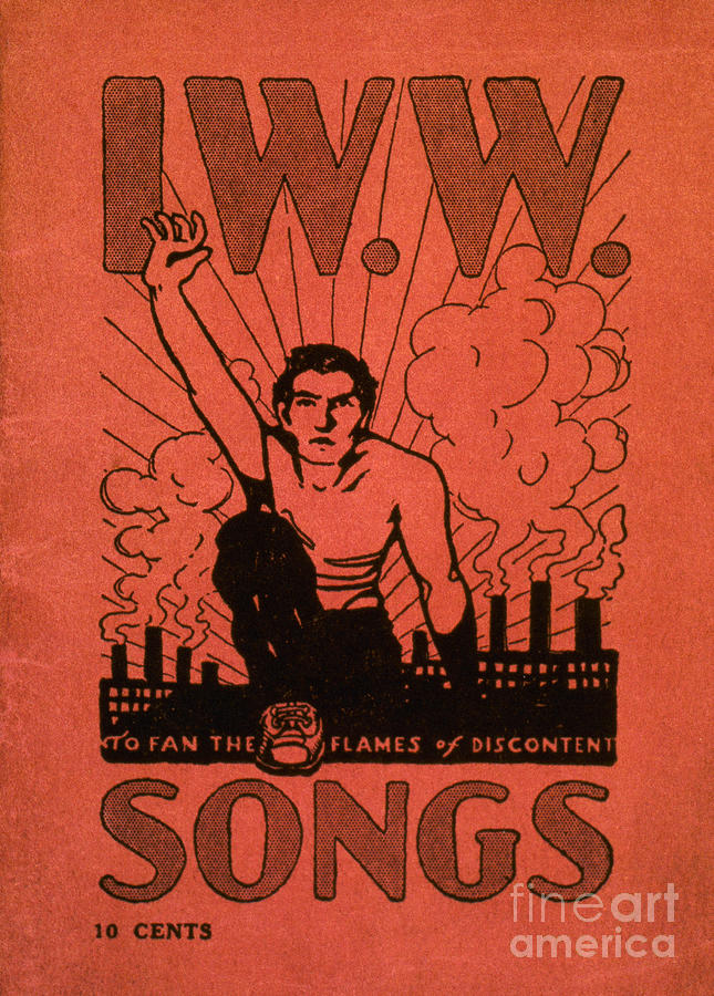 Iww Songbook Cover Photograph by Granger