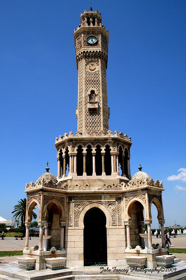 Izmir Clock Tower Photograph by Jale Fancey