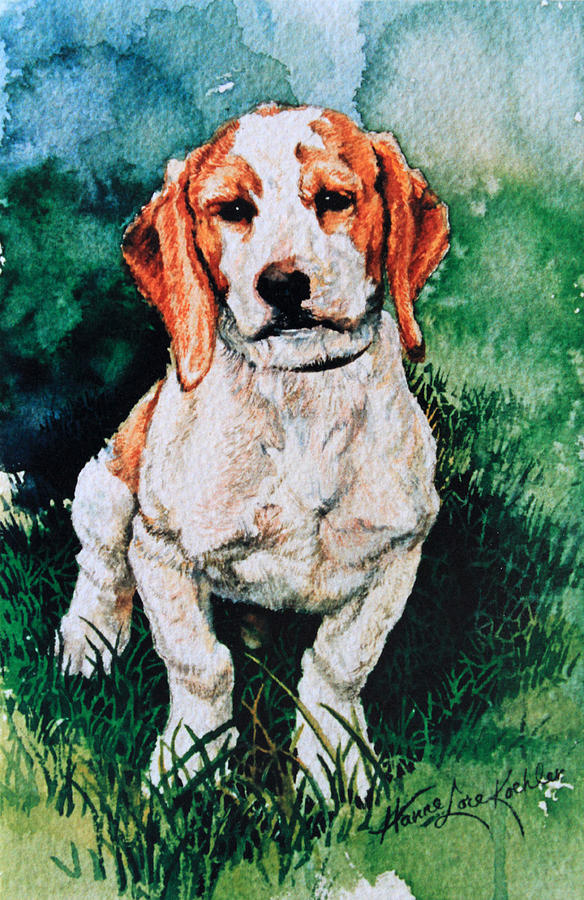 Jack Russell Woogle Painting