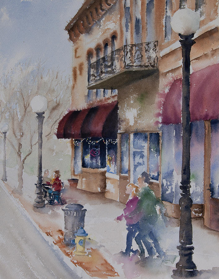 Architecture Painting - Jackson Ave. by Amy Caltry