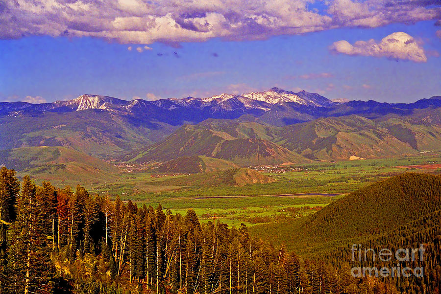 Jackson Hole From Teton Pass Photograph By Rich Walter 