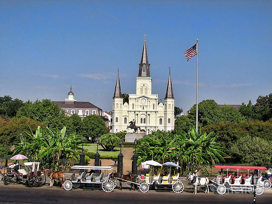 Jackson Square Photograph by Norma Warden