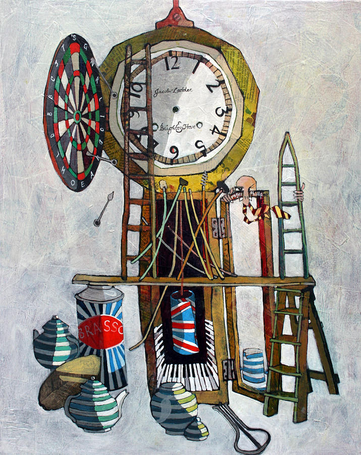 Jacob's Ladder Painting by Roger Phillpot - Fine Art America