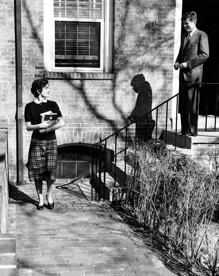 Historical Photograph - Jacqueline Kennedy And Senator John F by Everett