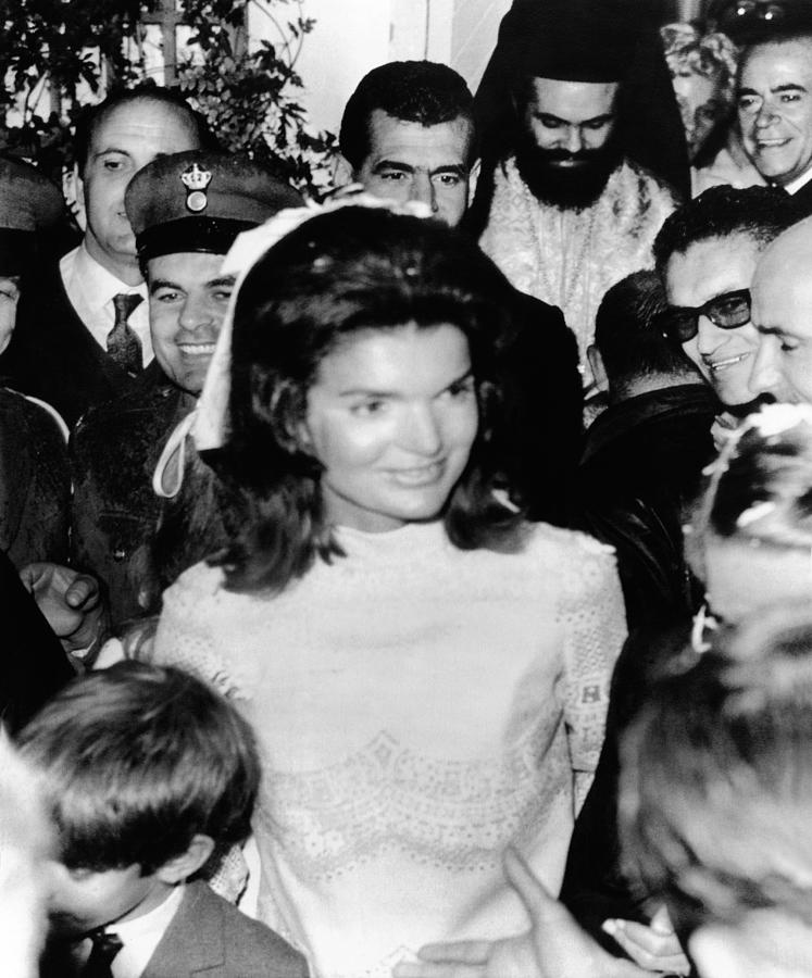 Jacqueline Kennedy Marries Aristotle Photograph by Everett - Fine Art ...