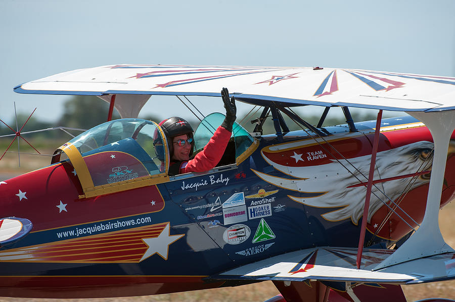 Jacquie B Airshows Photograph By Gary Rose | Pixels