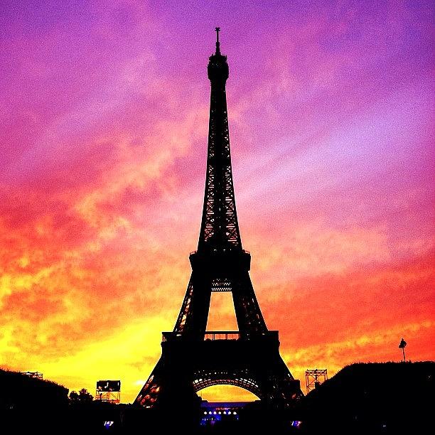 Paris Photograph - Jadore #eiffeltower #paris #france by Jen Hernandez
