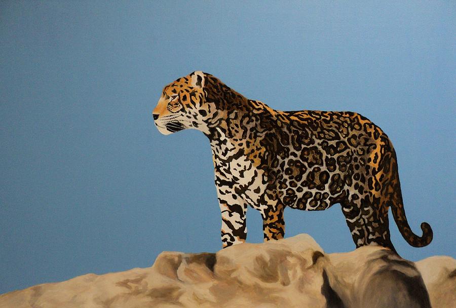 Jaguar Domain Painting by Angelo Thomas