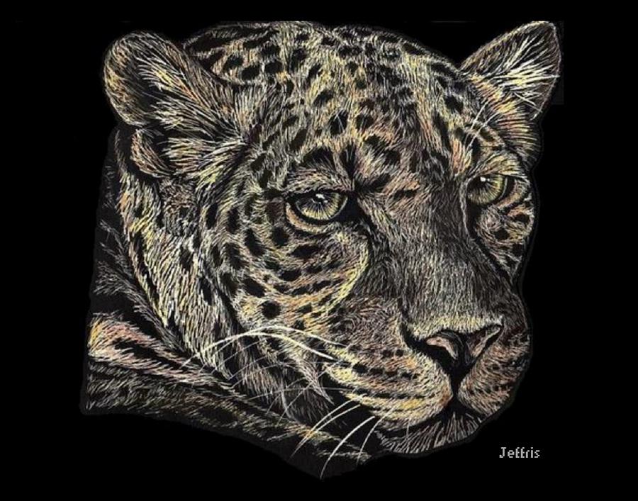 Cat Mixed Media - Jaguar by Jennifer Jeffris