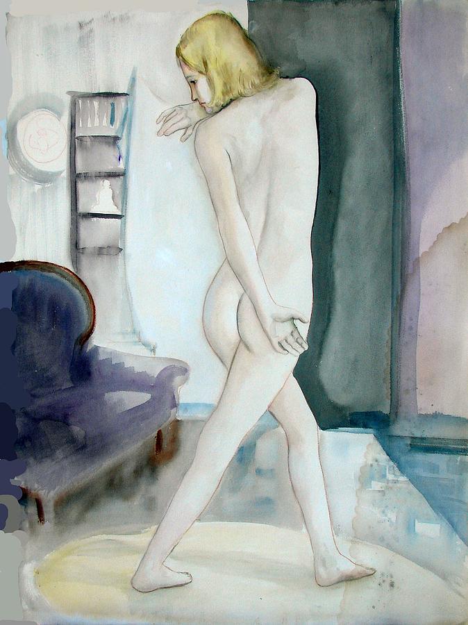 Nude Painting - Jaime Pantic by Scott Cumming