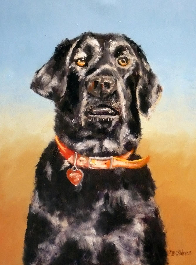 Jake - original available Painting by J P Childress