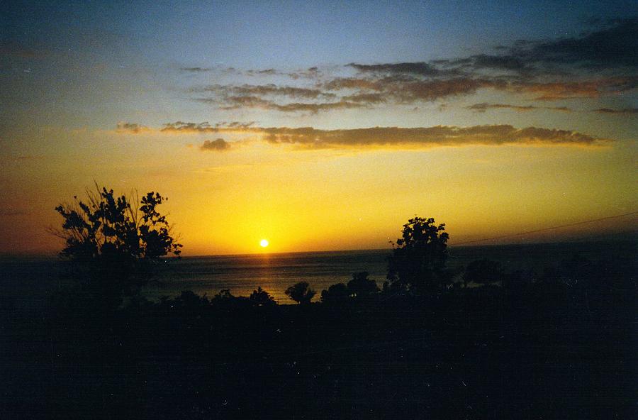 Jamaica Sunset Photograph by Debbie Levene