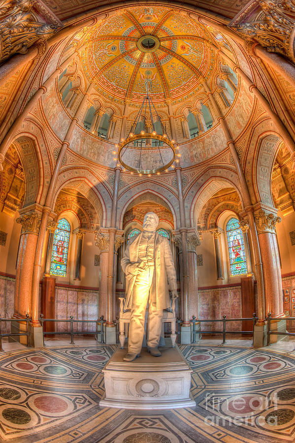 James A. Garfield Monument I Photograph by Clarence Holmes