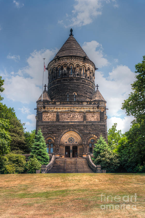 James A. Garfield Monument IV Photograph by Clarence Holmes