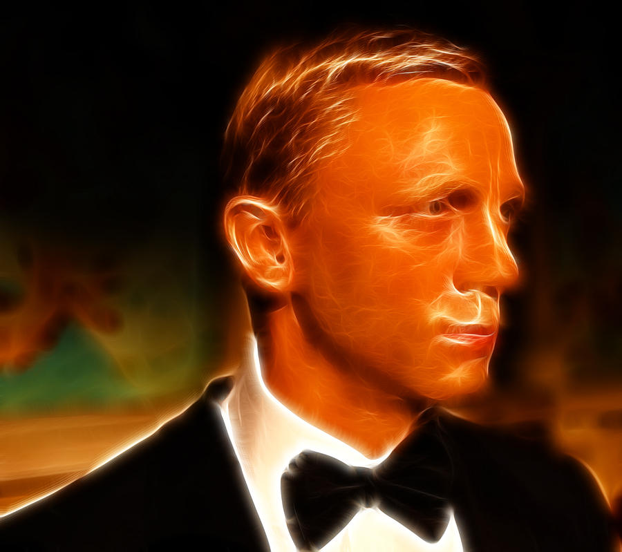 James Bond - Daniel Wroughton Craig - 007 -  Photograph by Lee Dos Santos