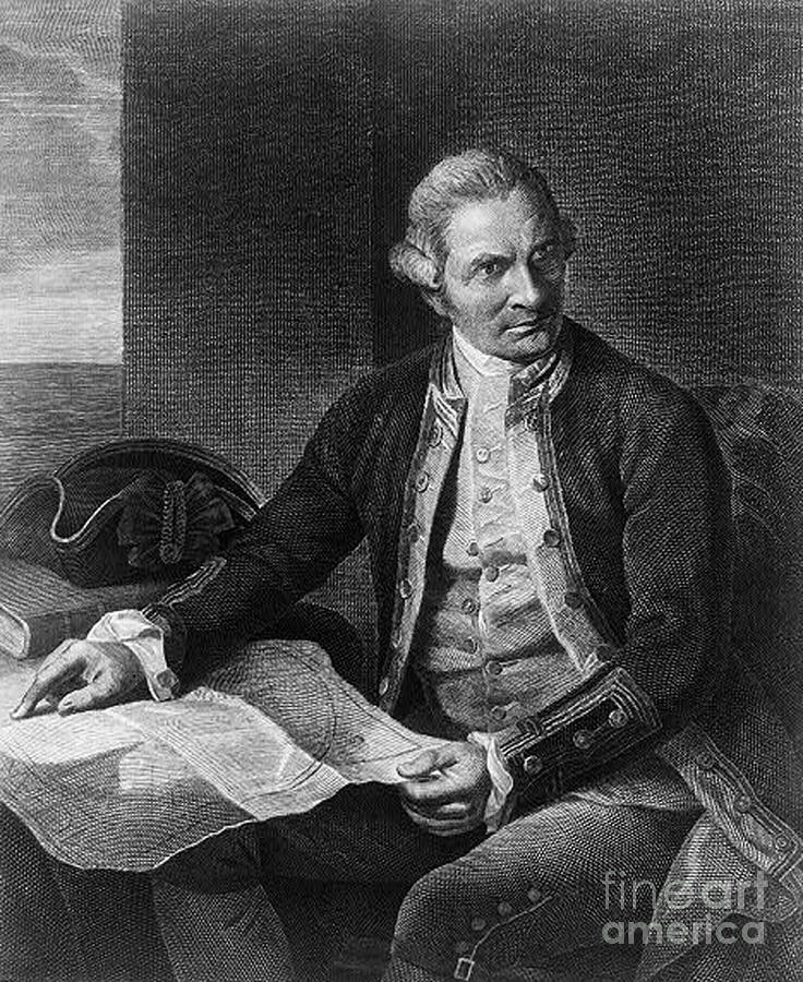 James Cook, English Explorer Photograph by Photo Researchers