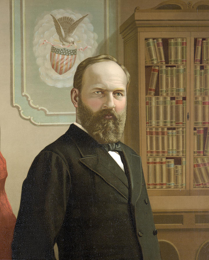 James Garfield - President of the United States Photograph by International  Images