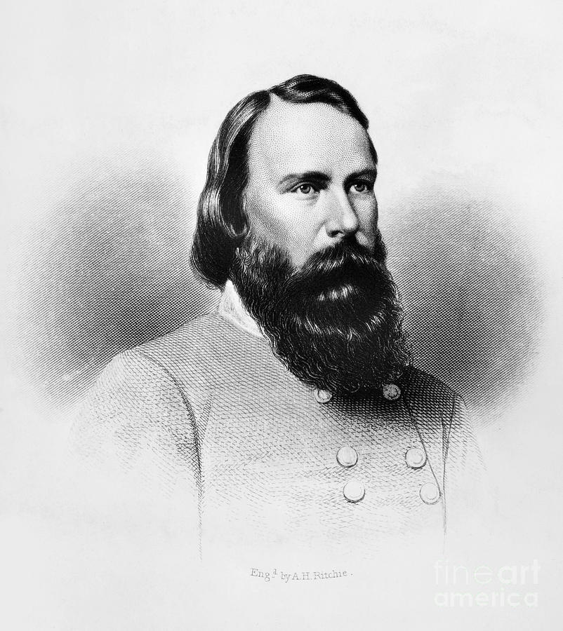 Portrait Photograph - James Longstreet (1821-1904) by Granger