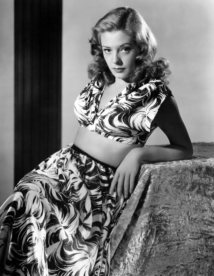 Jane Greer, C. 1947 Photograph by Everett