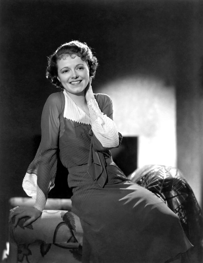 Janet Gaynor, Ca. 1933 Photograph by Everett