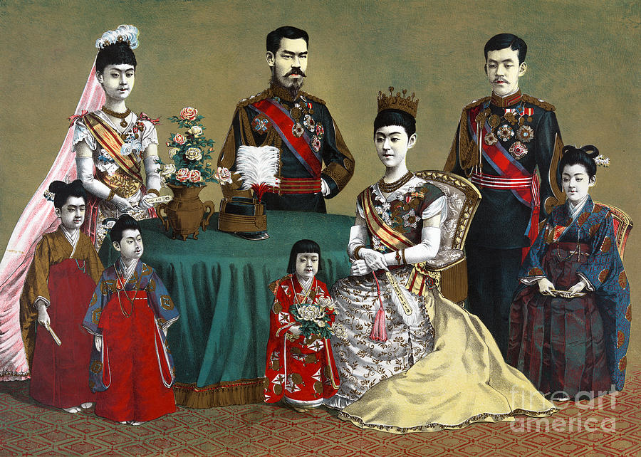 Japan: Imperial Family Photograph by Granger