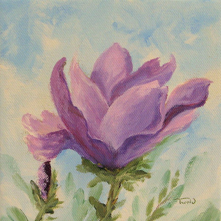Japanese Magnolia Painting by Torrie Smiley
