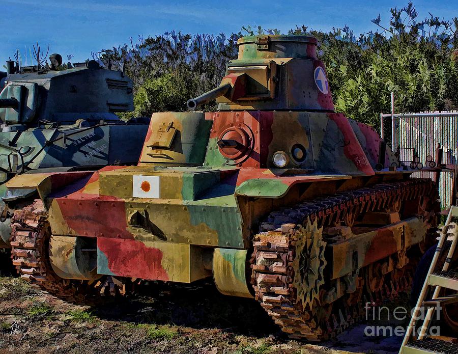 Japanese Tank Photograph by Tommy Anderson
