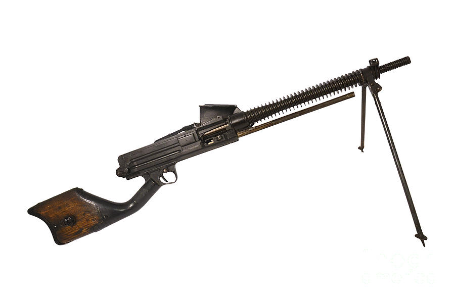 Japanese Type 11 Light Machine Gun Photograph by Andrew Chittock