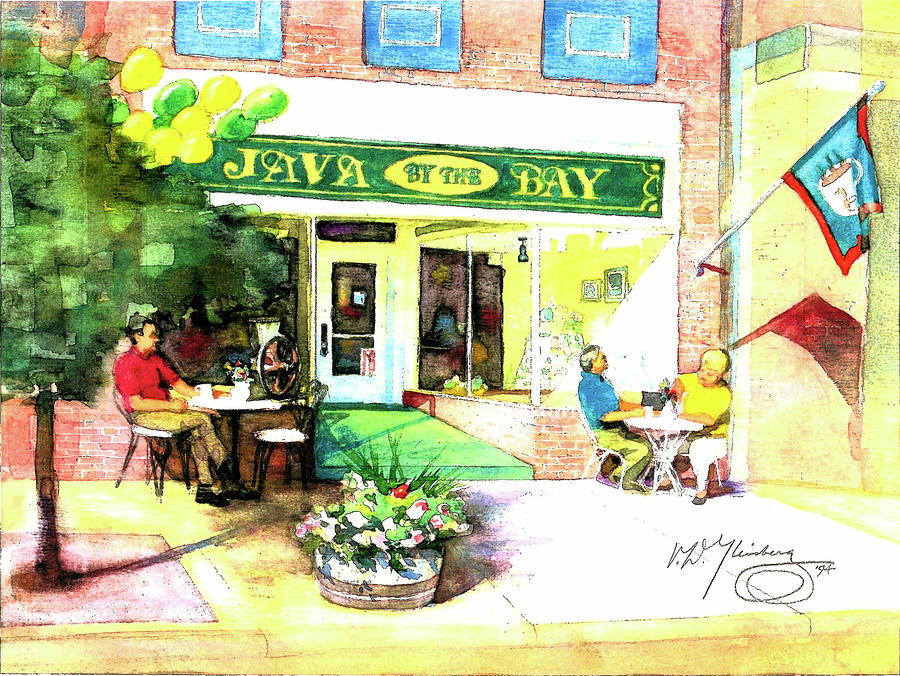Java by the Bay Painting by Craig A Christiansen