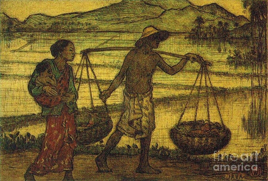 Java Painting by Roberto Prusso Fine Art America