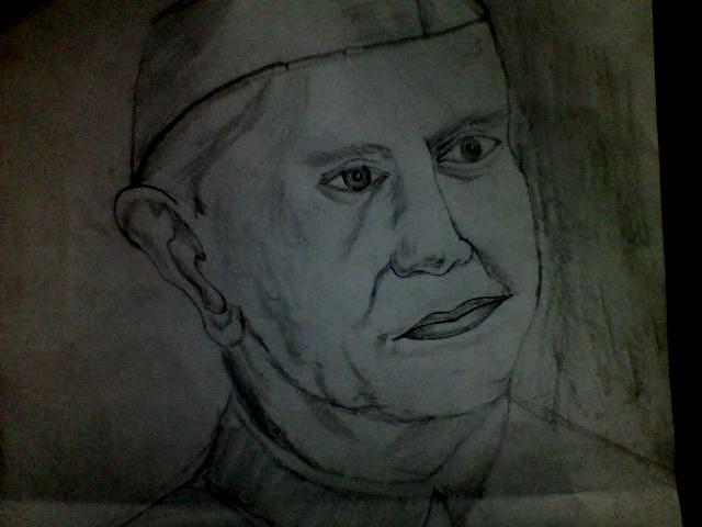 Jawaharlal Nehru Drawing by Vinay Jalla - Pixels