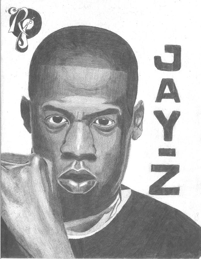 Jay z Drawing by Latasha Boyd Fine Art America