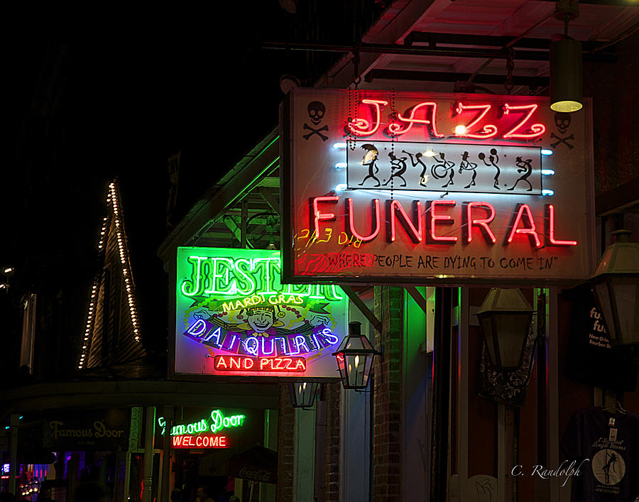 New Orleans Photograph - Jazz Funeral by Cheri Randolph