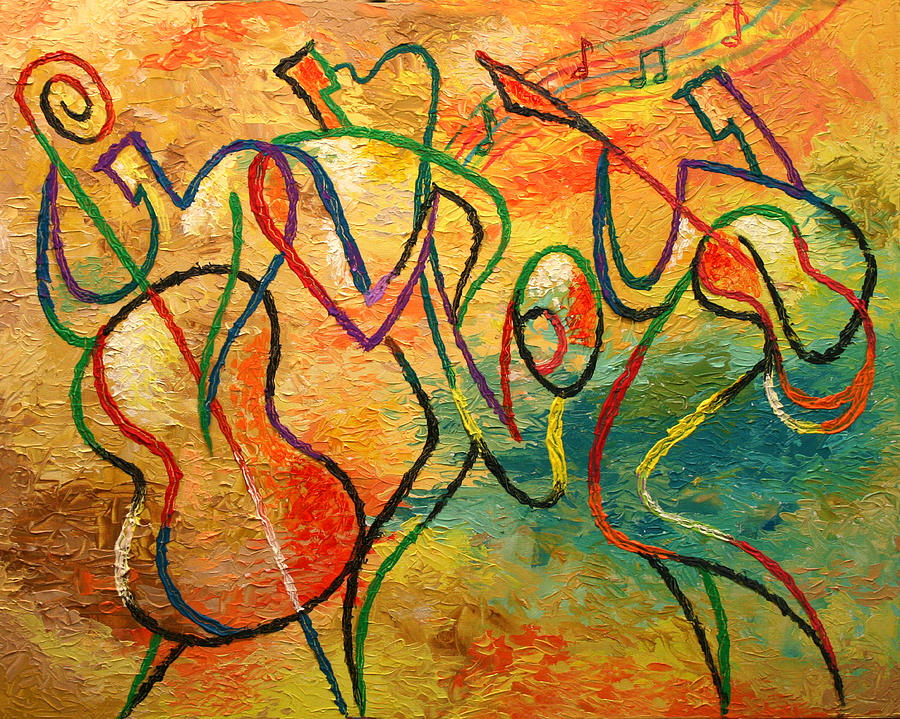 Jazz-funk Painting