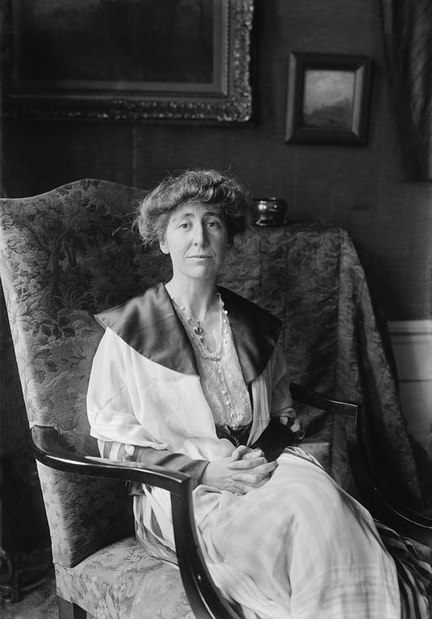 Jeannette Rankin 1880-1973, Served Two Photograph by Everett - Fine Art ...