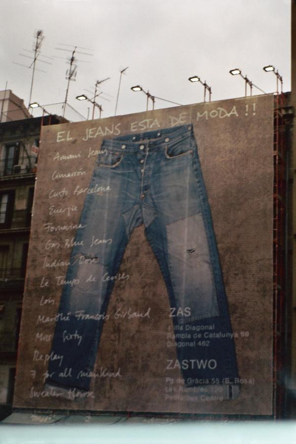 Jeans Photograph by Nora Boghossian