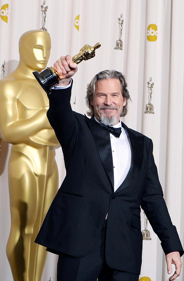 Jeff Bridges, Best Actor For Crazy Photograph by Everett Fine Art America