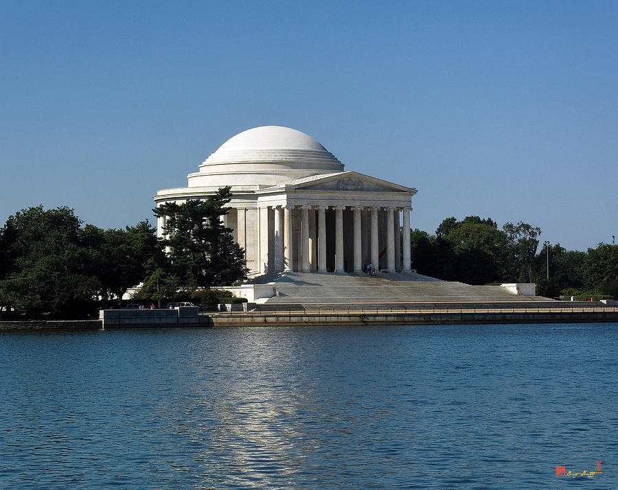 Jefferson Memorial on the Tidal Basin DS043 Photograph by Gerry Gantt ...