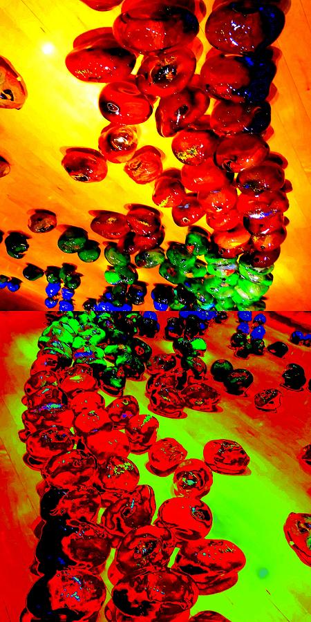 Abstract Digital Art - Jelly Bean Jewels 5 by Randall Weidner
