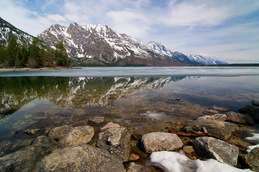 Jenny Lake Photograph by Steve Stuller