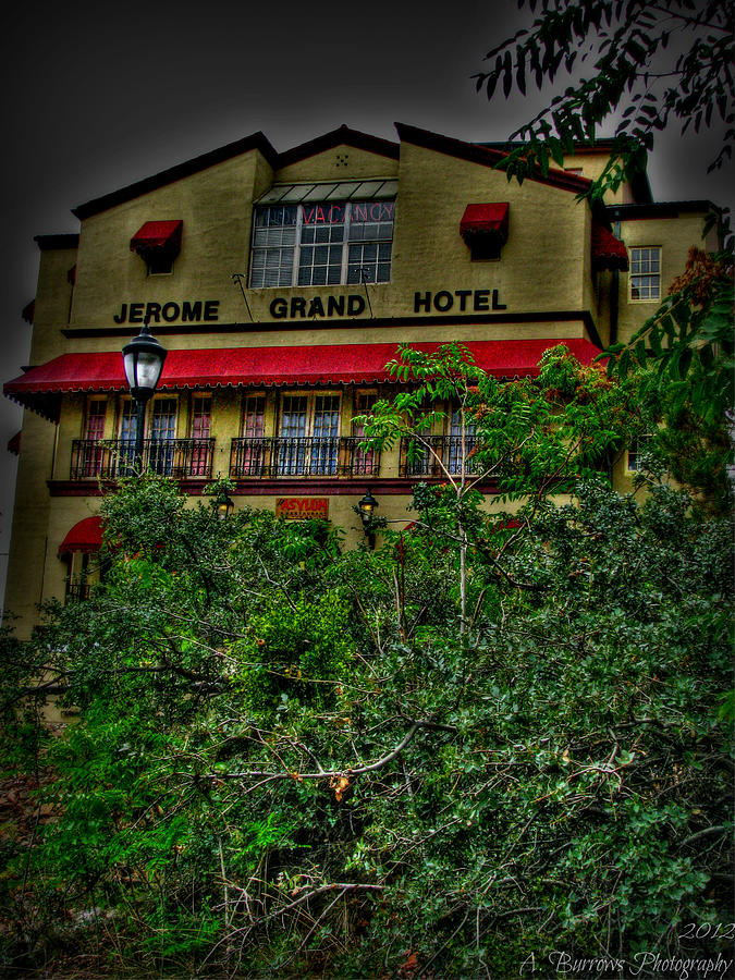 Jerome Grand Hotel HDR Photograph by Aaron Burrows