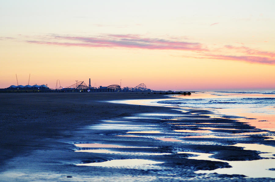 Beach Photograph - Jersey Shore Sunrise by Bill Cannon