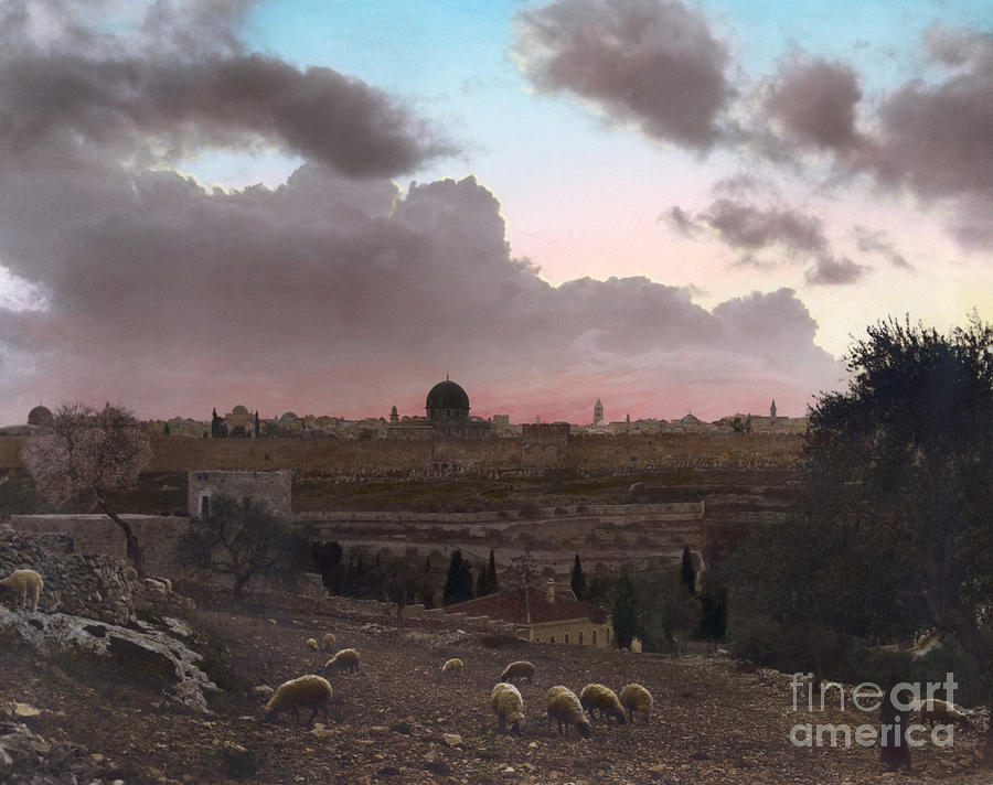 JERUSALEM, c1919 Photograph by Granger