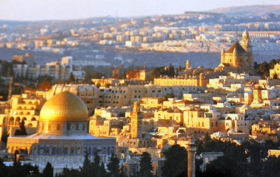 Jerusalem City of Gold Photograph by Munir Alawi